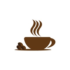 Coffee cup logo template vector icon design