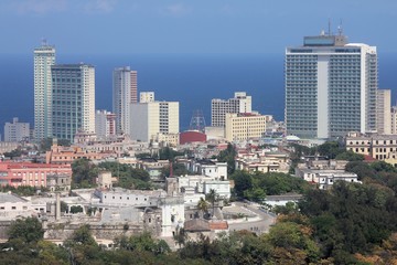 Fototapeta na wymiar Havana - Vedado