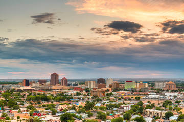 Albuquerque, New Mexico, USA Cityscape
