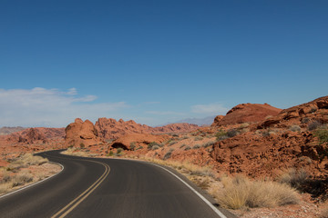 Red Rock Canyon U.S. national park Street