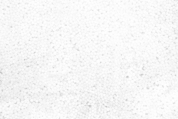 Old White Polystyrene Foam Sheet Texture Background.