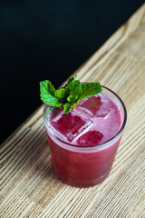 Cocktail with mint