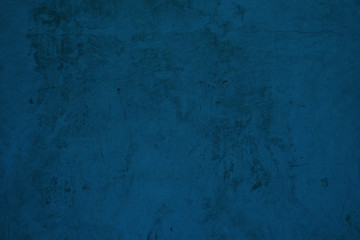 Fototapeta na wymiar Blue Grunge Concrete Wall Texture Background.