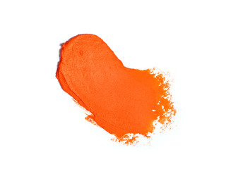 Sample of lipstick.