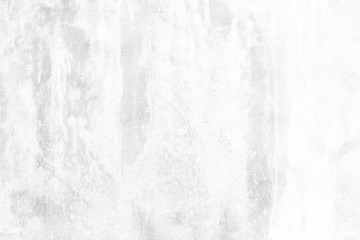 White Grunge Concrete Wall Texture Background.