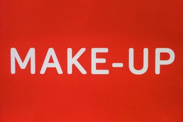 Poster with the word 