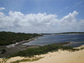 A lake close to Fortaleza, in the brazilian state of Ceará.