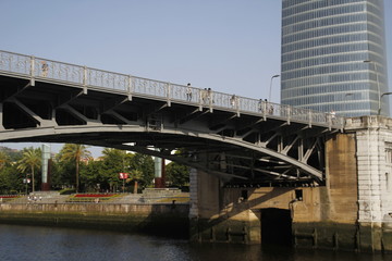Bridge in Bilbao