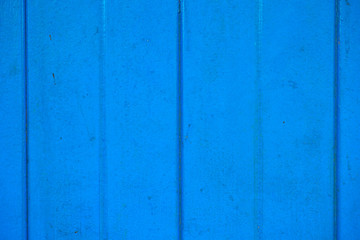 Abstract pattern of blue wooden background.