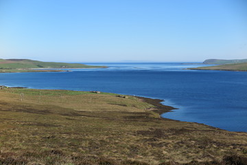 Obraz premium Unterwegs auf der Insel Hoy, Orkney Inseln