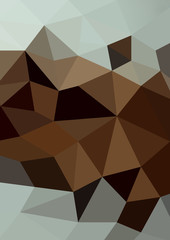 brown polygon geometrical abstract background