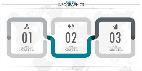 nfographic business horizontal timeline steps process chart template. Vector modern banner used for presentation and workflow layout diagram, web design. Abstract elements of graph options.