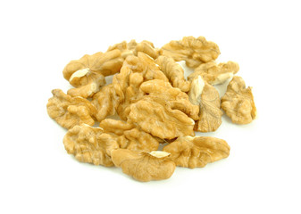 Walnut isolated on white background