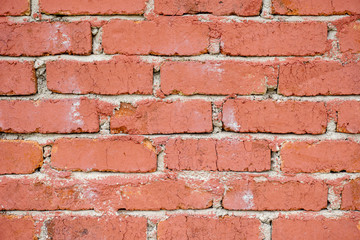 Fototapeta premium Texture or surface of wall bricks background.