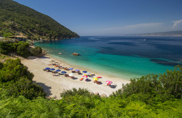 Vouti beach, Kefalonia island, Greece