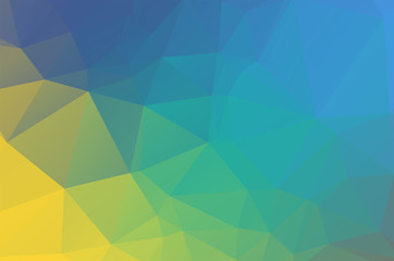 multicolored Low poly crystal background. Polygon design pattern. Colorful Low poly vector illustration, low polygon background.