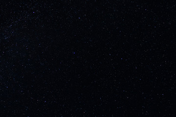 Night sky covered with many stars.