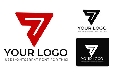 Triangle Abstract Logo 