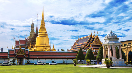 Grand Palace views in Bangkok in Thailand