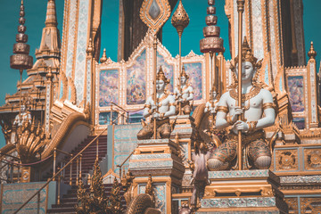 Royal Crematorium King Bhumibol in Bangkok Thailand