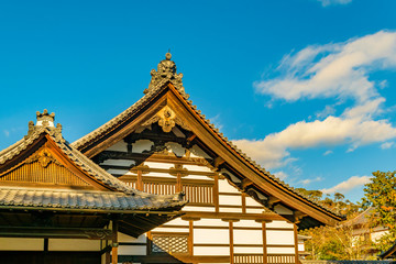 Obraz premium Temple Facade, Kyoto, Japan