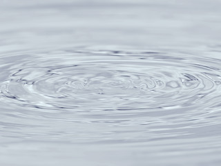 close up of liquid white ripple wave for abstract background, droplet water wave