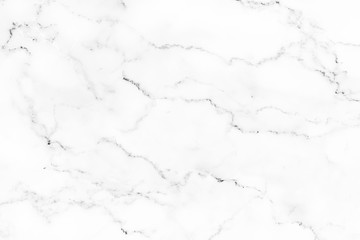 Obraz premium Natural White marble texture for skin tile wallpaper luxurious background, for design art work. Stone ceramic art wall interiors backdrop design. Marble with high resolution