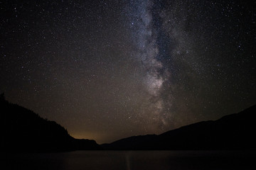 Slocan Lake Milky Way