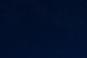 Fototapeta na wymiar Night sky covered with many stars.