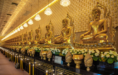 Temples in Ancient City Muang Boran in Bangkok Thailand