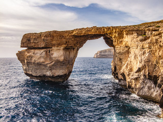 Famous Azure Window of Gozo Malta
