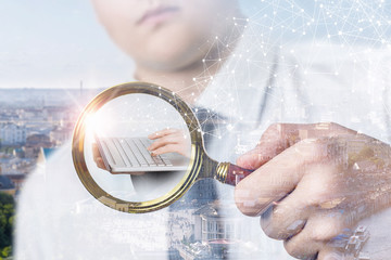 The concept of data search and Analytics.