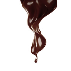 Splash of fluid. 3d illustration, 3d rendering.