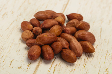 Raw peanut heap - for roast