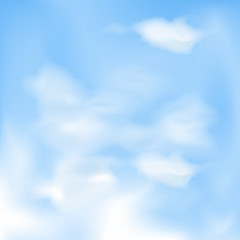 nice clouds and blue sky