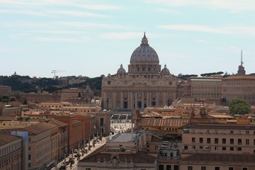 Fototapeta na wymiar Vatikan Petersdom