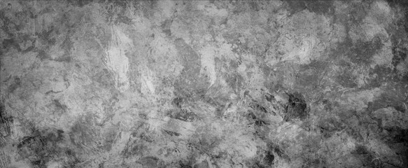 Black and white background with mottled old vintage grunge texture