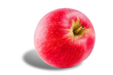 Apples on the white isolated background