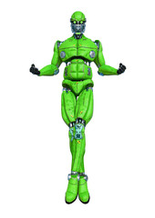 test machine is floating