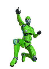 test machine is ready for action