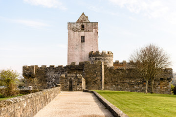 Fototapeta na wymiar Doe Castle, County Donegal, Ireland