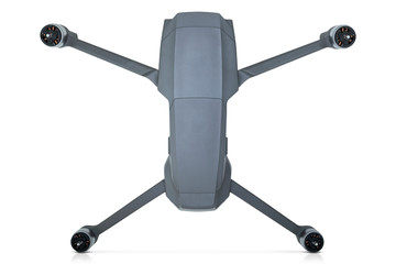 Isolated on a white background drone. Technology and hobbies