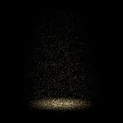 Obraz premium Luxury holiday glitter background. 3d illustration, 3d rendering.