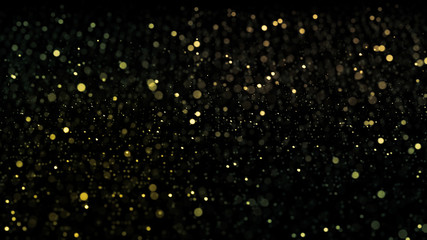 Luxury holiday glitter background. 3d illustration, 3d rendering.