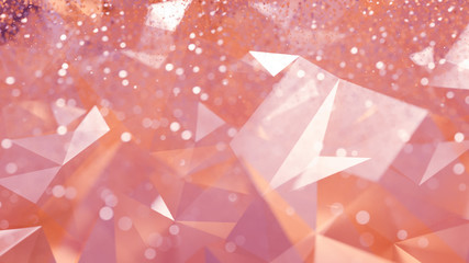 Luxury holiday glitter background. 3d illustration, 3d rendering.