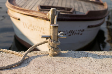 Boot im Hafen