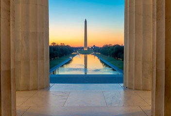 Washington Monument in DC - Powered by Adobe