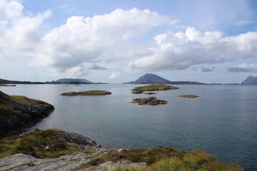 Fototapeta na wymiar Norwegen - Florø. Impressionen. 