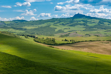 Obraz premium Scenic view of typical Tuscany landscape, Italy