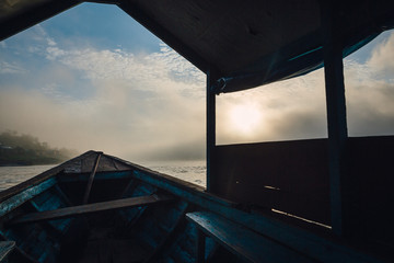 Marañon River seen from inside bote